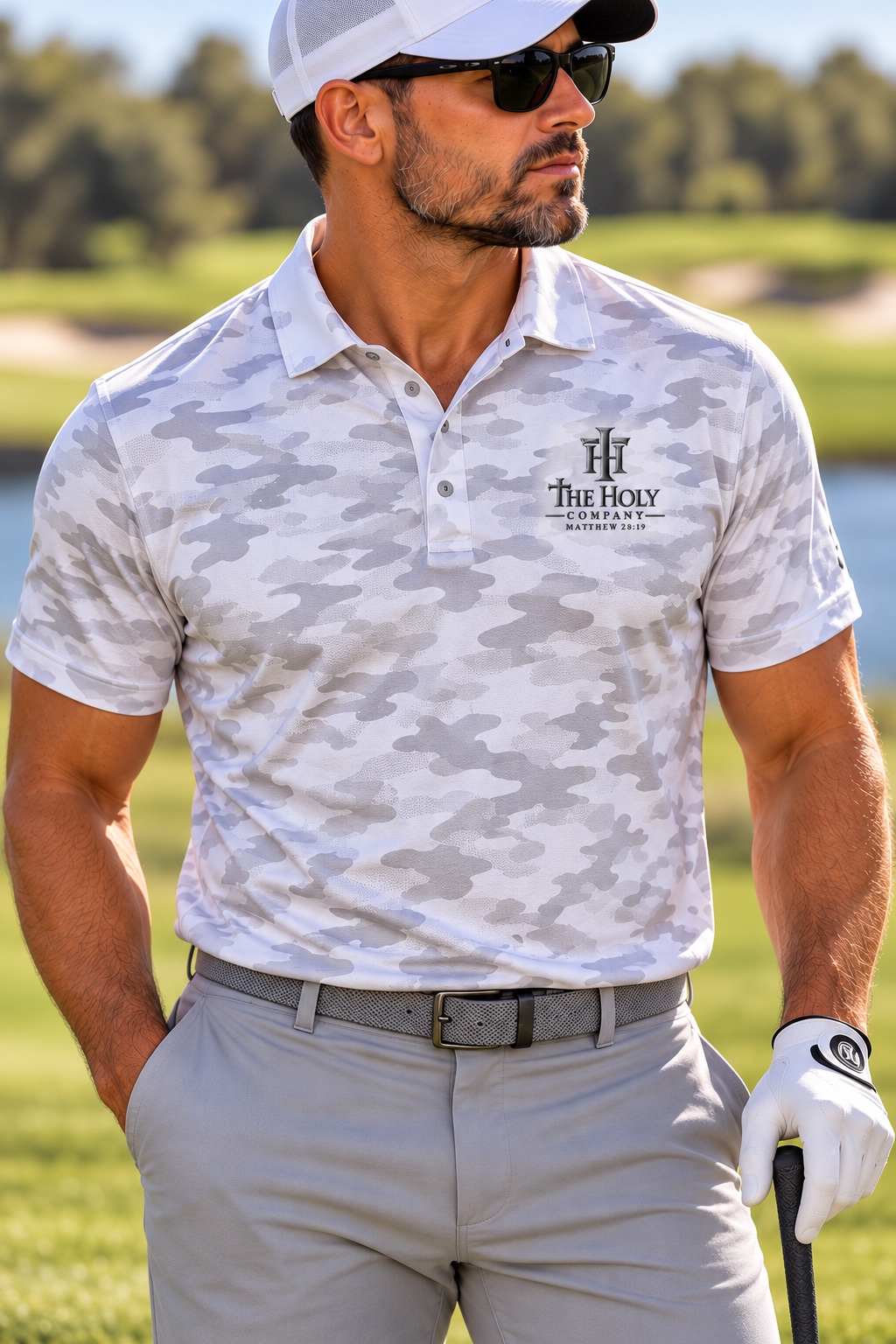 Men’s Camouflage Polo catalog photo